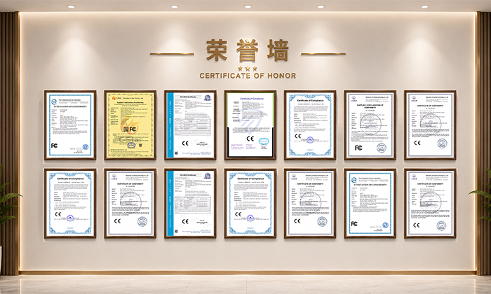 Honorary Patent Certificate